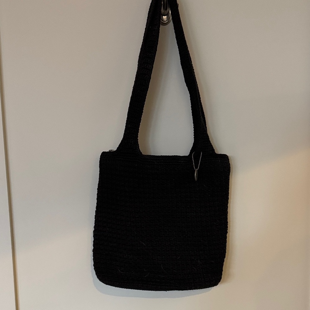 The Sak Crocheted Black Women's Bag